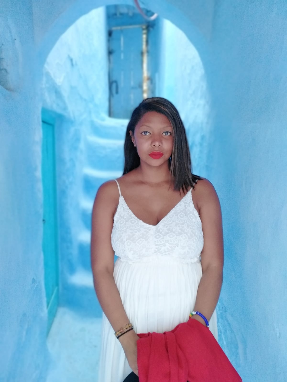 Ashleigh Evans traveling in Morocco